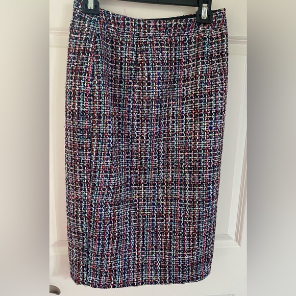New Halogen multicolored tweed pencil skirt - Picture 5 of 5